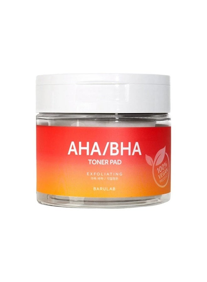 Barulab The Clean Vegan Toner Pad AHA/BHA x60 - Image 1
